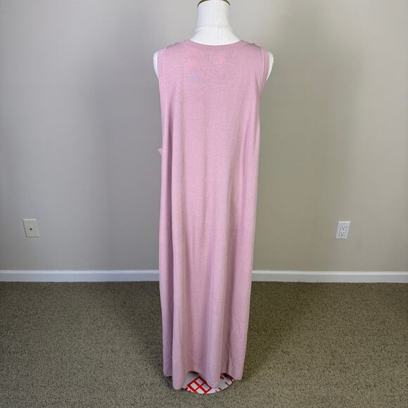 The Drop Pink Sleeveless Long Maxi Plus Size Dress US Women's 3X Plus - Picture 3 of 8